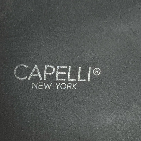 282. Capelli of New York Thong Sandals Black/Teal 9 - Picture 8 of 8